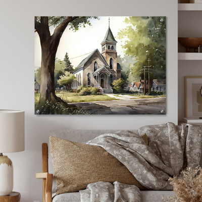 Monochome Yellow And Grey Farm III - Barn Farm Ranch Acrylic Wall Art