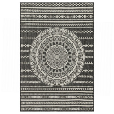 Tapis anthracite intérieur / extérieur