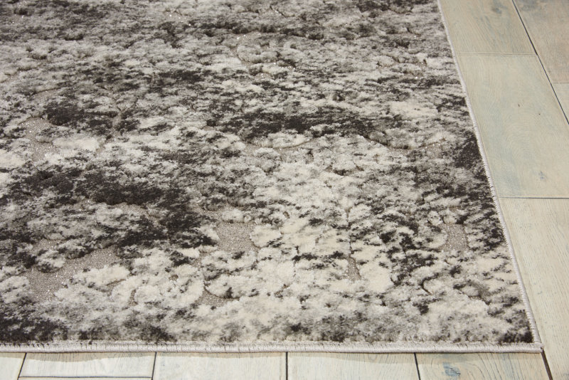 Gleam Brown Area Rug, Rectangle 3'10" x 5'10", Brown