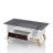 Levi Glass Top Single Coffee Table-25226371