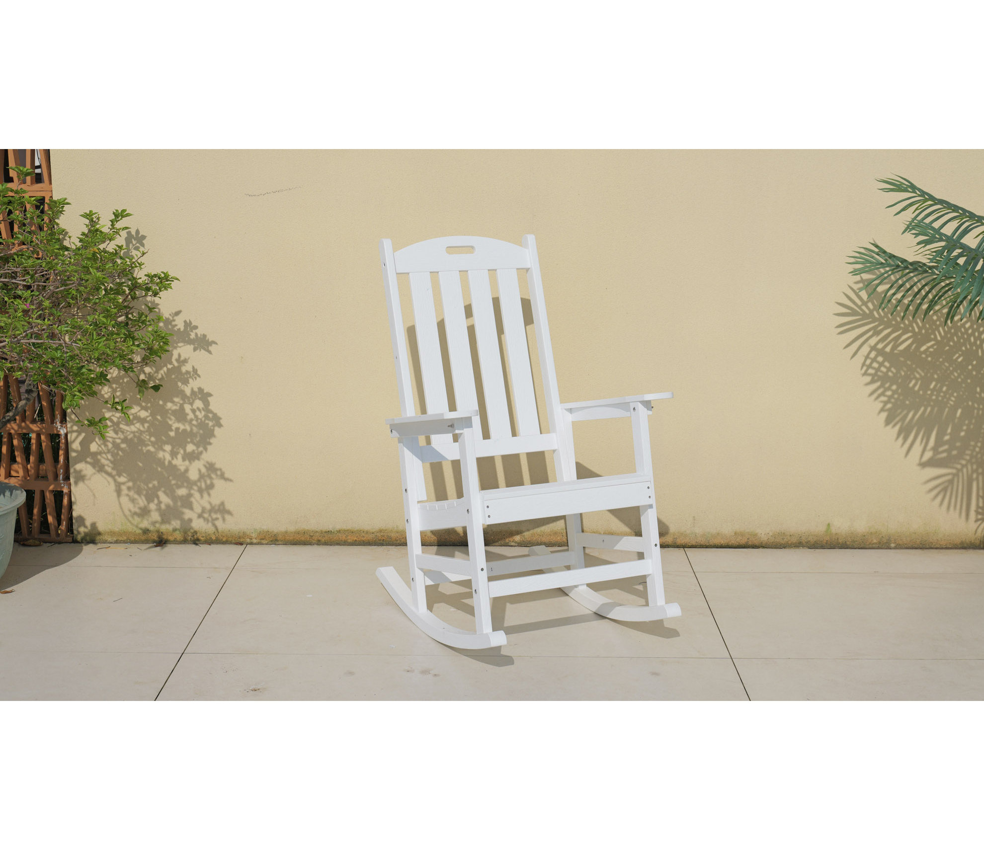 Breakwater Bay Rocking Chair Navy Blue Colour, Suitable For All Seasons ...