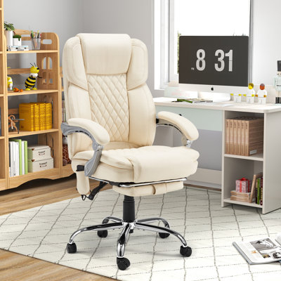 Katrein Ergonomic Heated Massage Executive Chair by Inbox Zero