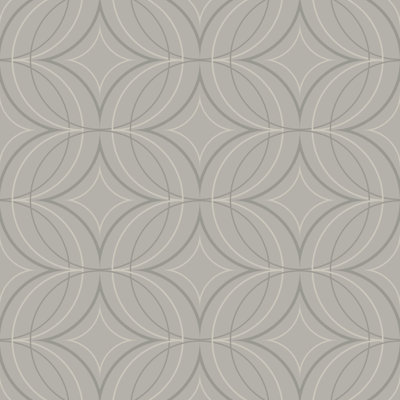 Glint Point - Stone Gray Wallpaper