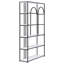 Metal Frame Bookcase, Open Bookshelf with an Anti-tipping Fitting
