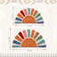Tapis de salle de bain Boho