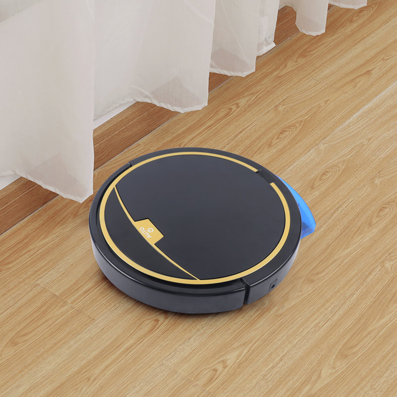 3-in-1 Auto Cleaning Robot Vacuum Cleaner Floor Sweeper w/ 150ml Water Tank