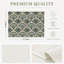 Polyester Floral and Vintage Look Rectangle Placemat-55649639