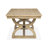 Extendable Trestle Dining Table With 6 Side Chairs-1231902006