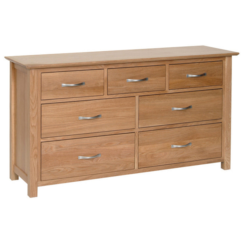 Newbury 137.8cm W 7 - Drawer Chest of Drawers