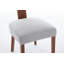 Ensemble de 2 chaises de salle à manger sans accoudoirs modernes en tissu de fourrure-1669644801