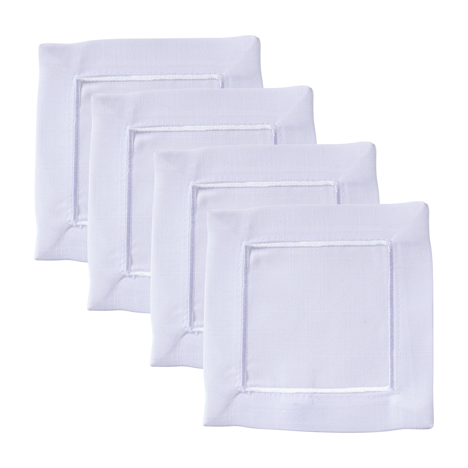 Odelle Reversible Napkin, 20"x20", Navy Blue