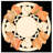 Polyester Embroidered Round Placemat