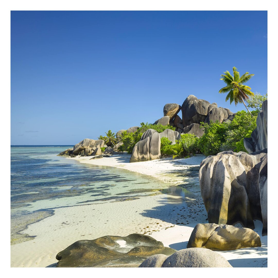 Strukturierte Tapete Seychelles Dream Beach 1,92 m x 192 cm