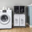 Laundry Hamper 2 Tier Laundry Sorter with 4 Removable Bags for Organizing Clothes