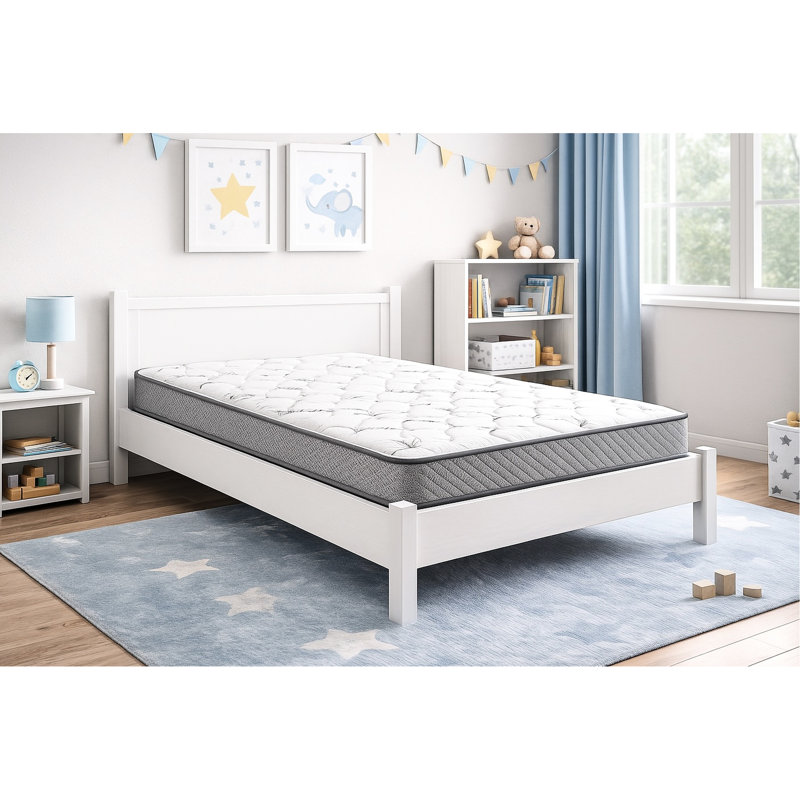 Matelas pleine grandeur en mousse de 15 cm (6 po) avec housse pour un effet rafraîchissant naturel, soutien du noyau HD, profondeur de 192 cm (75,53 po), largeur de 139 cm (54,73 po), hauteur de 14,3 cm (5,63 po), poids de 10,3 kg (22,8 lb). Service offert.