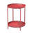 Table d'appoint rouge à 2 niveaux-845733023