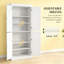 Armoire de cuisine autoportante de style moderne, armoire de cuisine, armoire de rangement avec portes et tablettes