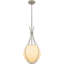 Cholena 1-Light Aged Brass Mini Pendant Light-98691643