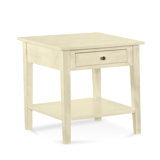 East Solid Wood End Table