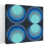 Bleu / bleu sarcelle