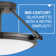 Collier Three-Light Semi-Flush Mount Ceiling Light - Black Oxide