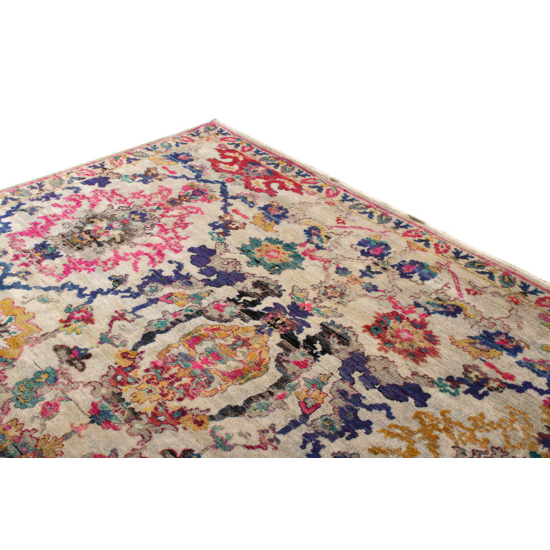 One-of-a-Kind Rectangle 8'11" X 12'3" Hand Knotted Area Rug