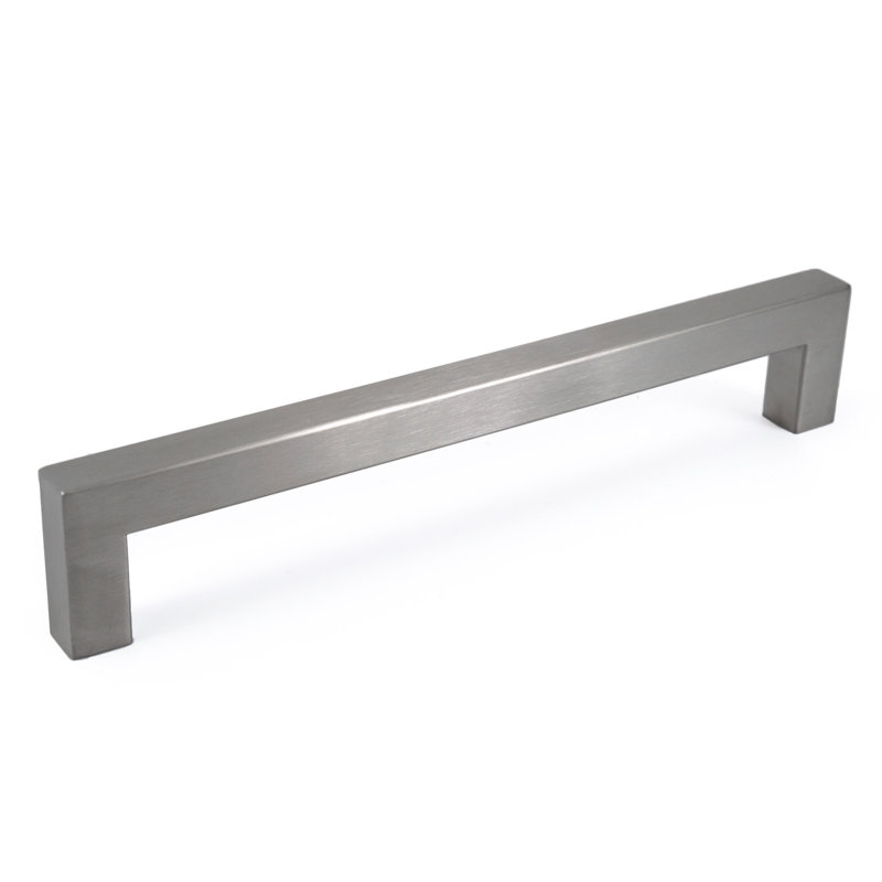 8" Center to Center Bar Pull, Brushed Nickel