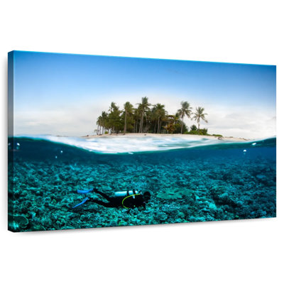 Underwater By Island