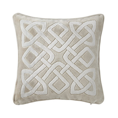 Entrelac Decorative Pillow