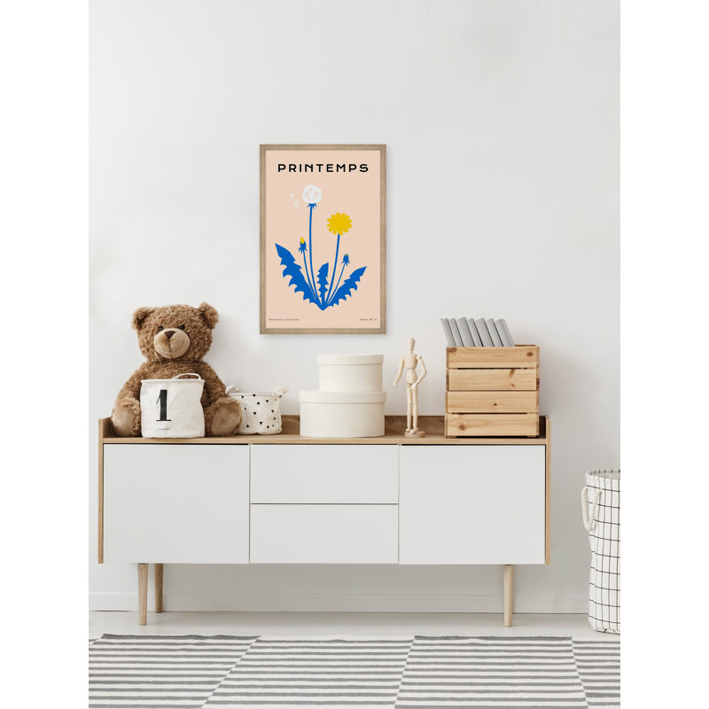 «Minimalist Poster No 16», reproduction encadrée, L 8 po x H 12 po