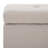 Maiden Linen Upholstered Storage Bench