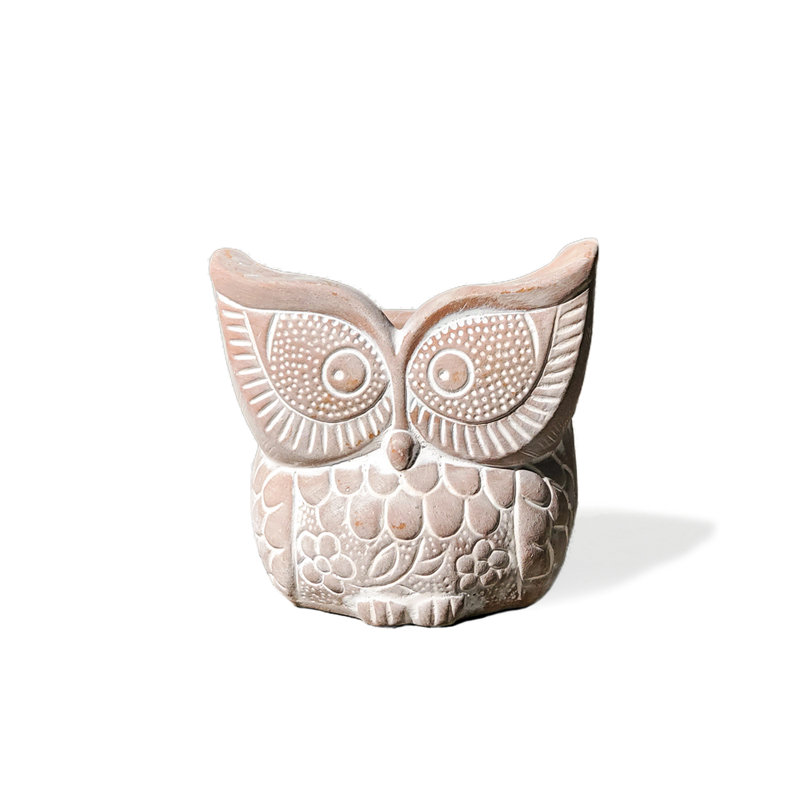 Pot de fleurs statue Big Owl