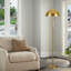 65" 2-Light Modern Standard Floor Lamp With Metal Dome Shade and Double On/Off Pull Chain
