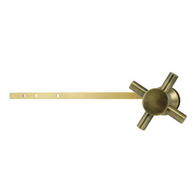 Levier de réservoir de toilette universel à fixation avant ou latérale Kingston Brass KTDXD Kingston