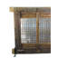 Asian Classic Stained Wood Pivot Window