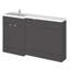 Fusion Fitted Furniture - Gloss White 1505mm Bathroom Vanity with Basin-550051957-644305764