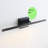 Abud 1-Light Dimmable LED Vanity Light Picture Lighting Bathroom Bar 24"-245291298
