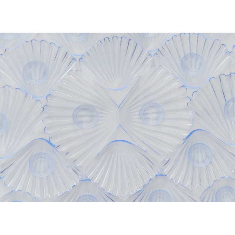 Tapis de douche antidérapant Tabiauea, Blanc