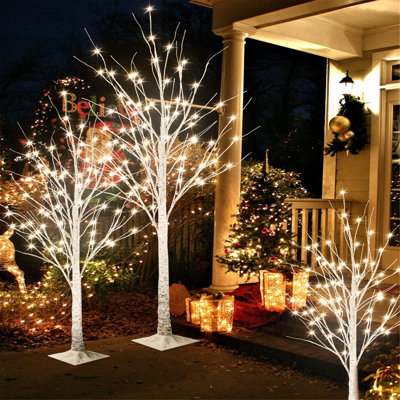 Tako Lighted Birch Tree Plug in Twig for Home Party Festival Wedding Decor Christmas Holiday