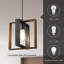 Luminaire suspendu géométrique Farmhouse