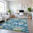 Premium Machine Washable Kumbhar AMF1381 Modern Rug-1117610396