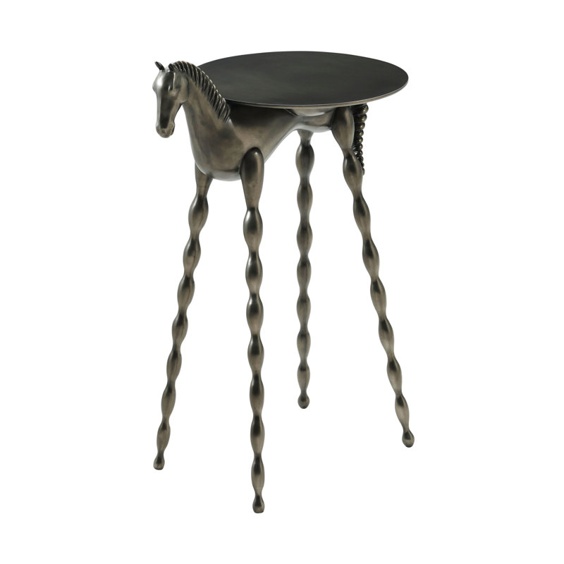 Troy End Table, Gray