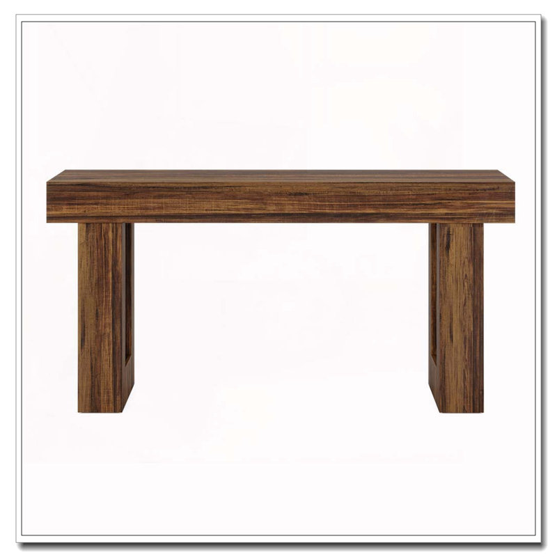 Console 63 pouces Farmhouse, Brun rustique