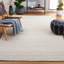 Tapis géométrique tissé à la main Bunyon-98832704