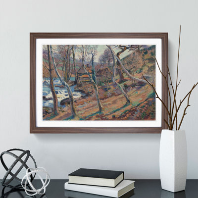 The Mill Through the Trees by Camille Pissarro - Picture Frame Painting