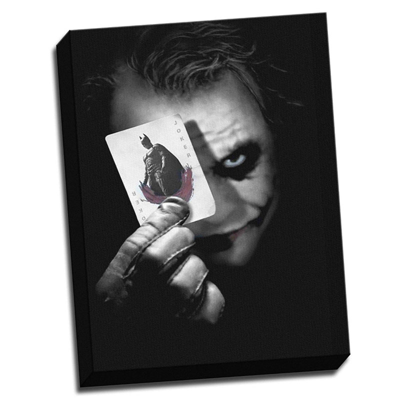 Card Heath Ledger by Panther Print - Wrapped Canvas Art Prints