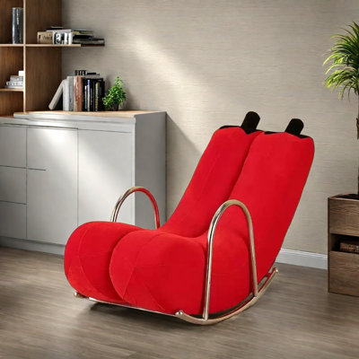 Chaise berçante de haute qualité en forme de banane