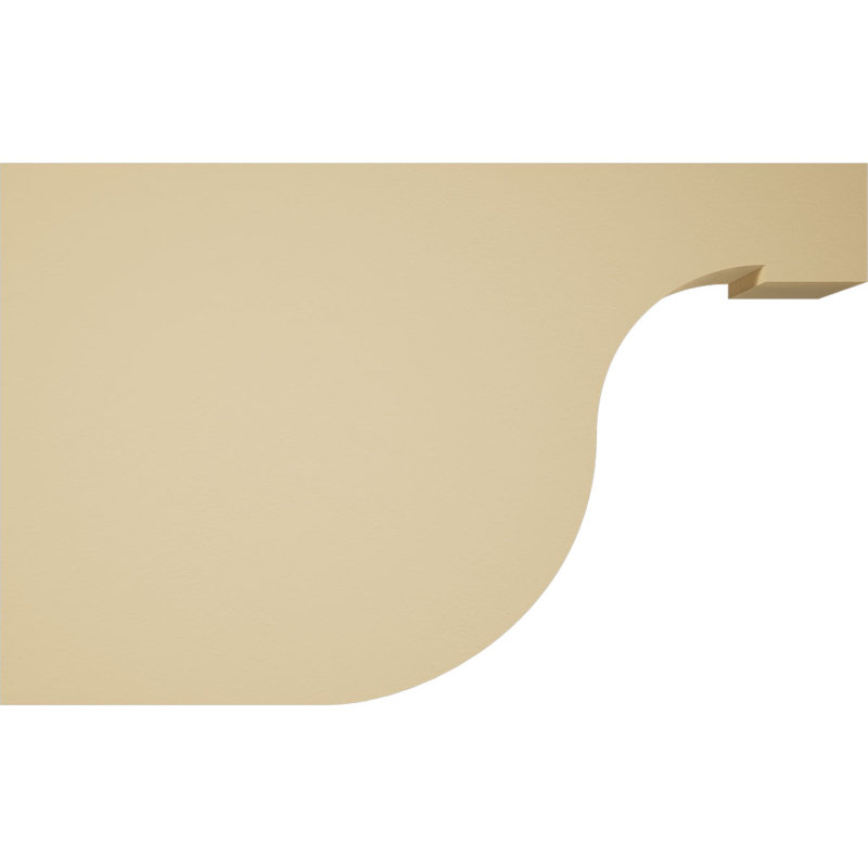 Del Monte Signature Urethane Rafter Tail, Primed Tan, 10" H x 16" W x 4" D