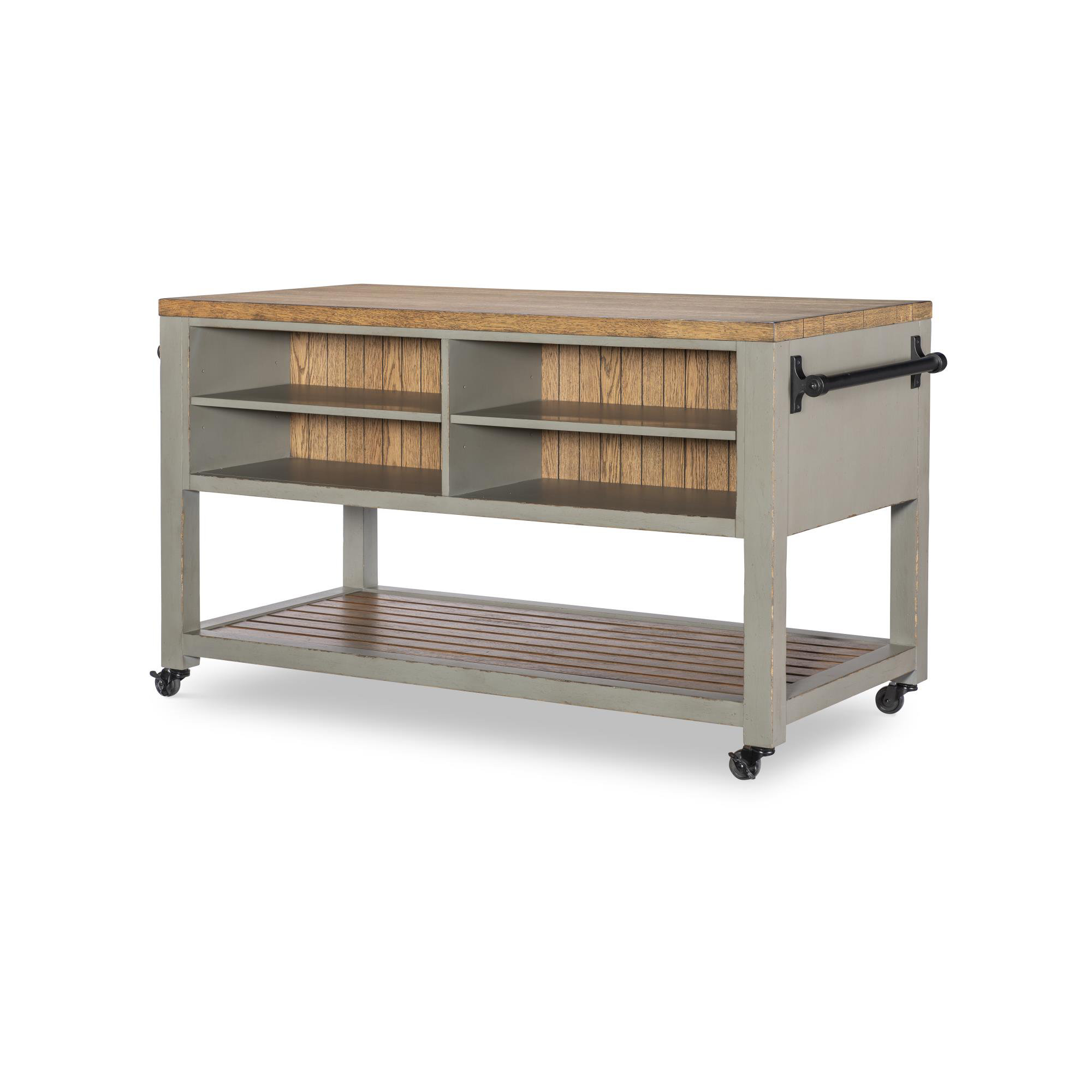 Country Living Kitchen Island, Green
