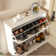 2 Flip-Out Drawer Shoe Cabinet